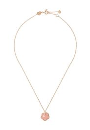 Collana Petit Joli in oro rosa 18kt con diamanti e onice