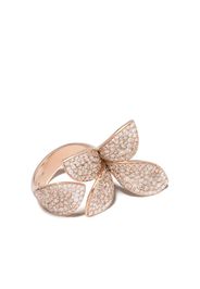 Anello Giardini Segreti in oro rosa 18kt con diamanti