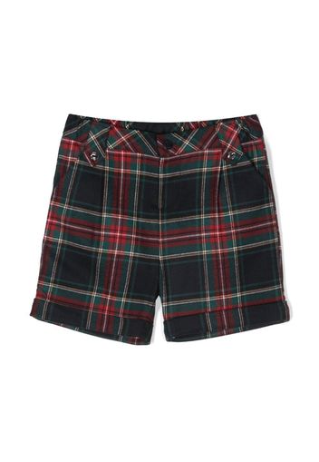 Patachou Shorts tartan - Blu