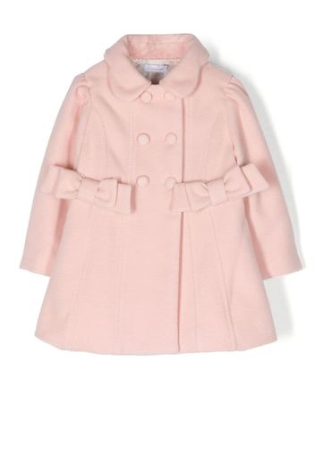 Patachou Cappotto doppiopetto con fiocco - Rosa