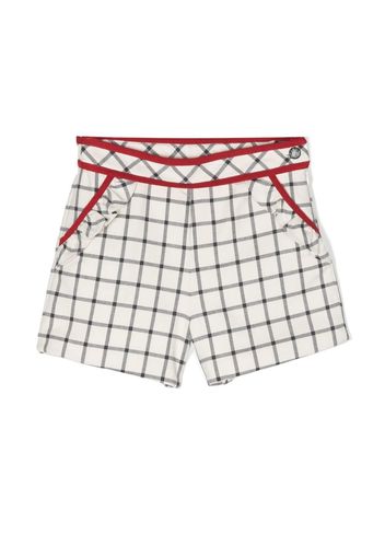 Patachou Shorts a quadri - Toni neutri