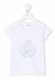 Patachou T-shirt con ricamo - Bianco