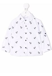 Patachou Camicia con stampa - Bianco