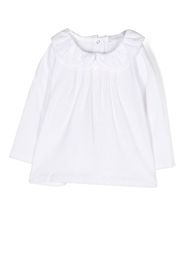 Patachou Blusa con pieghe - Bianco