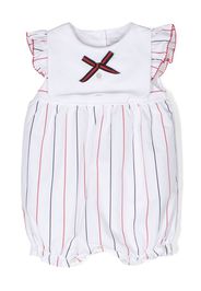 Patachou Body a righe - Bianco