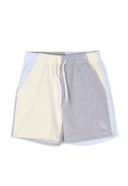 Patachou Shorts con design color-block - Grigio
