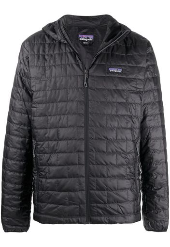 hooded padded jacket