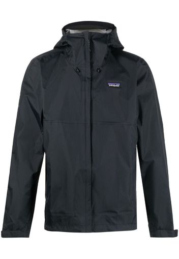 Patagonia long-sleeve recycled nylon coat - Nero