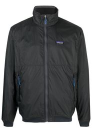 Patagonia logo-patch lightweight jacket - Grigio