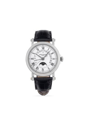 Patek Philippe Orologio Perpetual Calendar 36mm Pre-owned 2001 - Bianco