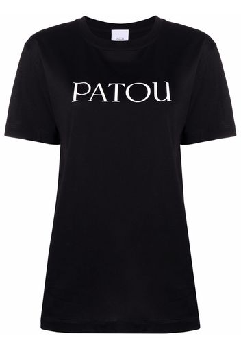 Patou logo-print T-shirt - Nero