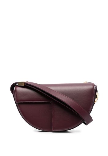 Patou panelled calf-leather shoulder bag - Viola