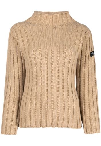 Patou high-neck ribbed jumper - Toni neutri