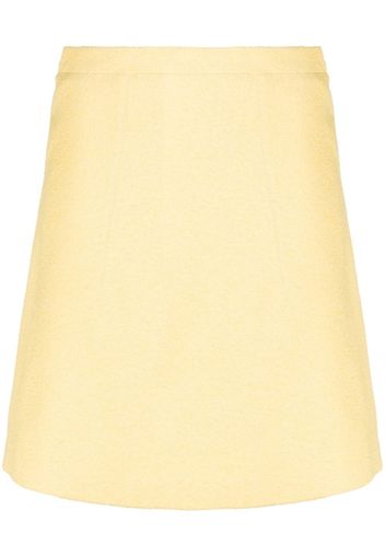 Patou A-line mini skirt - Giallo