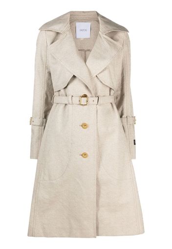 Patou belted trench coat - Toni neutri