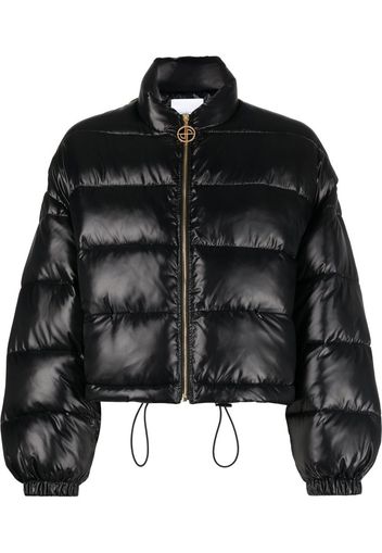 Patou cropped puffer jacket - Nero