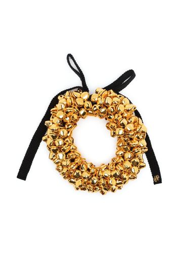 Patou bell-embellished bracelet - Oro