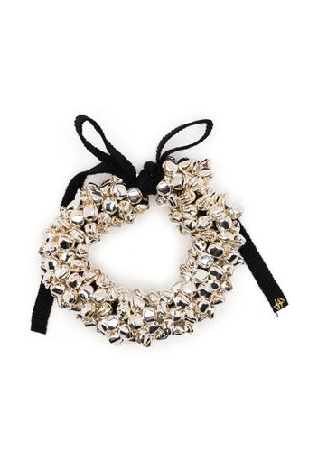 Patou bell-embellished bracelet - Argento