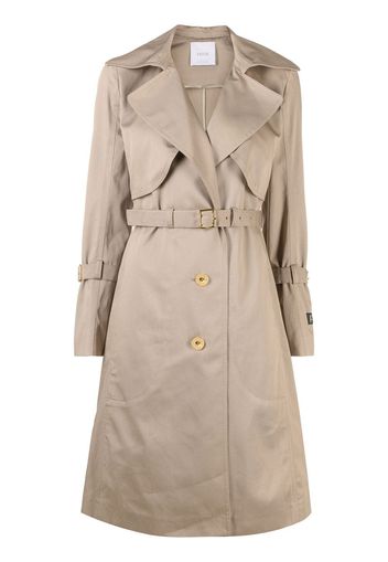 Patou knee-length cotton trench coat - Toni neutri