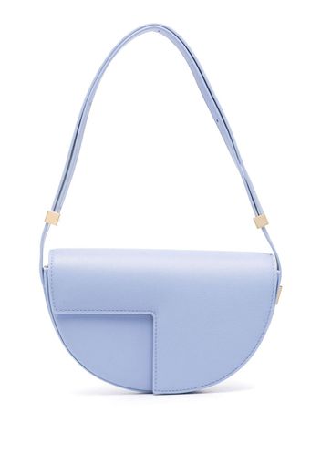 Patou Borsa tote con effetto lucido - Blu