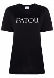 Patou logo-print T-shirt - Nero