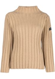 Patou high-neck ribbed jumper - Toni neutri