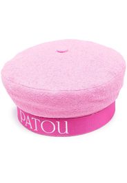 Patou embroidered-logo sailor hat - Rosa