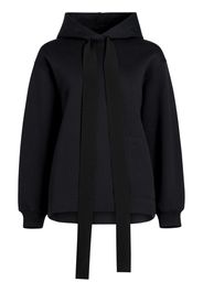 Patou Felpa Medallion con cappuccio - Nero