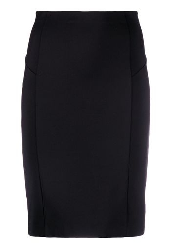 Patrizia Pepe high-waist pencil skirt - Nero