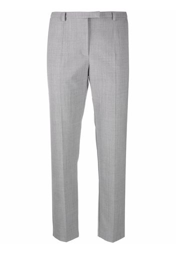 Patrizia Pepe slim-fit cropped trousers - Grigio