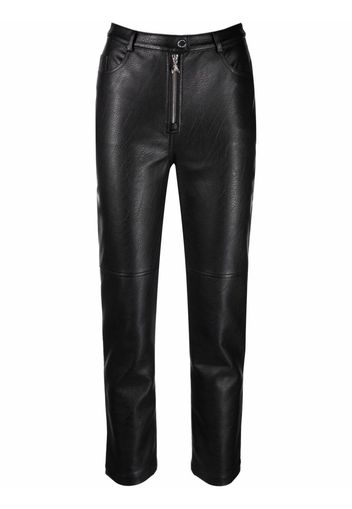 Patrizia Pepe Pantaloni crop skinny - Nero