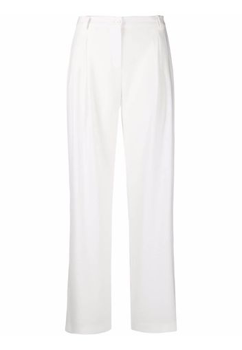 Patrizia Pepe dart detail tailored trousers - Bianco