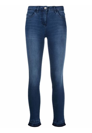 Patrizia Pepe high-waisted skinny jeans - Blu