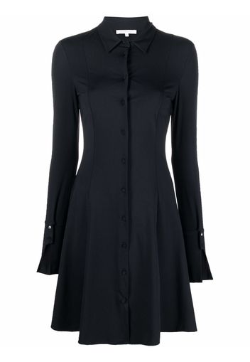 Patrizia Pepe A-line button down dress - Nero