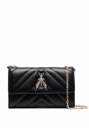 Patrizia Pepe quilted-finish crossbody bag - Nero