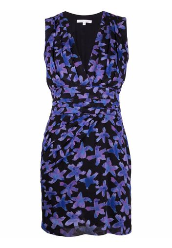 Patrizia Pepe graphic-print minidress - Nero