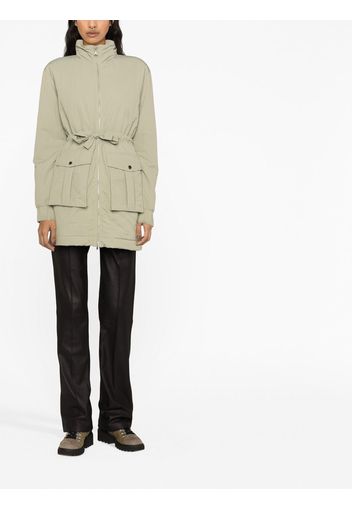 Patrizia Pepe belted padded jacket - Verde