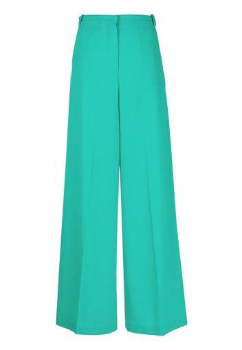 Patrizia Pepe Essential palazzo trousers - Verde