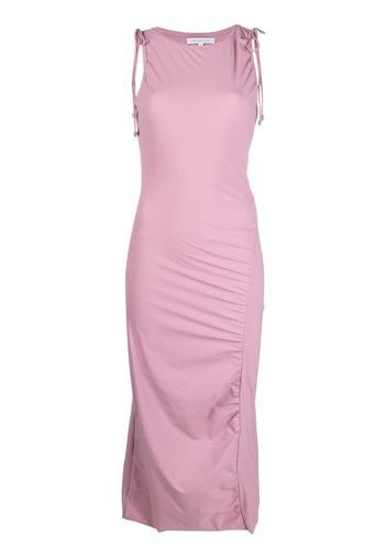 Patrizia Pepe Abito essential midi dress - Rosa