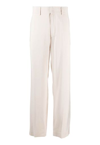 Patrizia Pepe high-waisted twill tailored trousers - Toni neutri