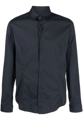 Patrizia Pepe longsleeved button-up shirt - Blu