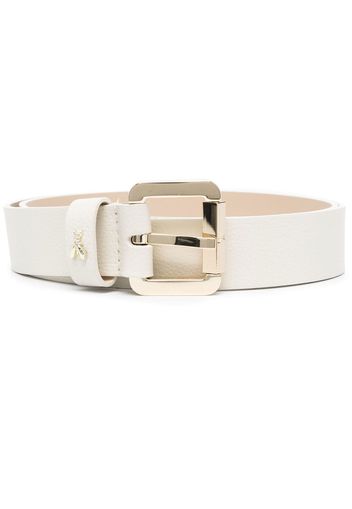 Patrizia Pepe leather buckle belt - Toni neutri