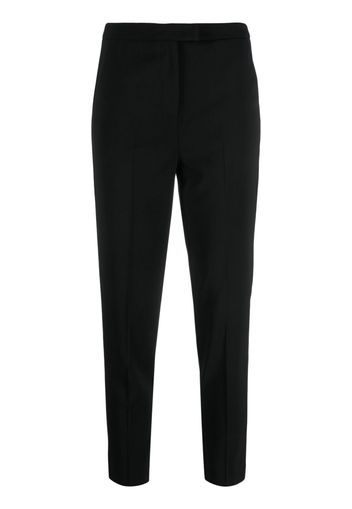 Patrizia Pepe Essential high-waisted cigarette trousers - Nero