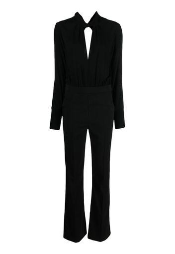 Patrizia Pepe Essential crepe jumpsuit - Nero