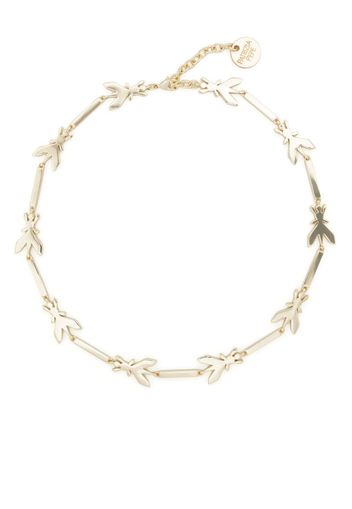 Patrizia Pepe fly-charm choker necklace - Oro