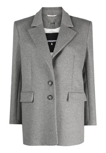 Patrizia Pepe single breasted blazer - Grigio