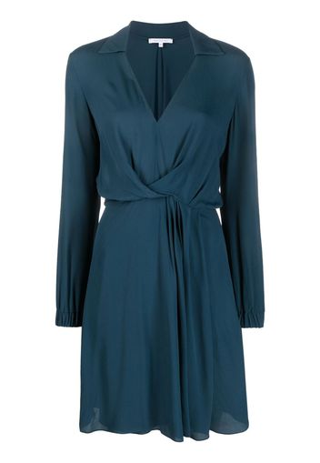 Patrizia Pepe Crepe mini dress - Blu