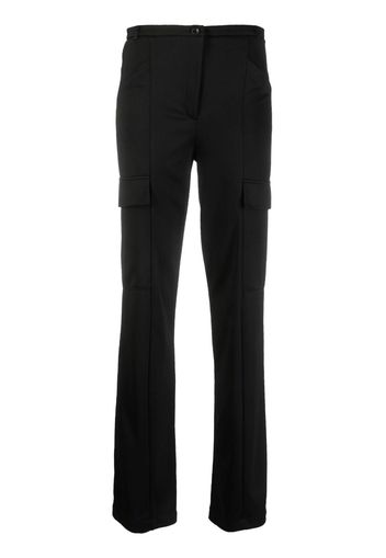 Patrizia Pepe Technical slim-fit cargo trousers - Nero