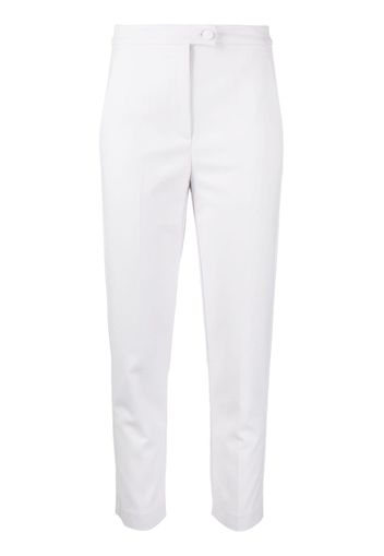 Patrizia Pepe cropped tapered trousers - Grigio