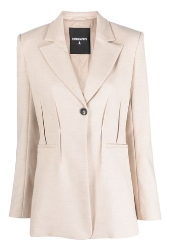 Patrizia Pepe Blazer monopetto - Toni neutri